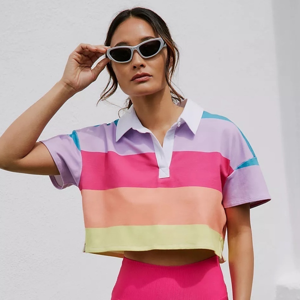 NWT Beach Riot Willa Cropped by Anthropologie